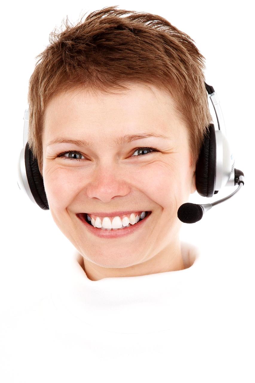 Customer support team assisting clients with AI content solutions